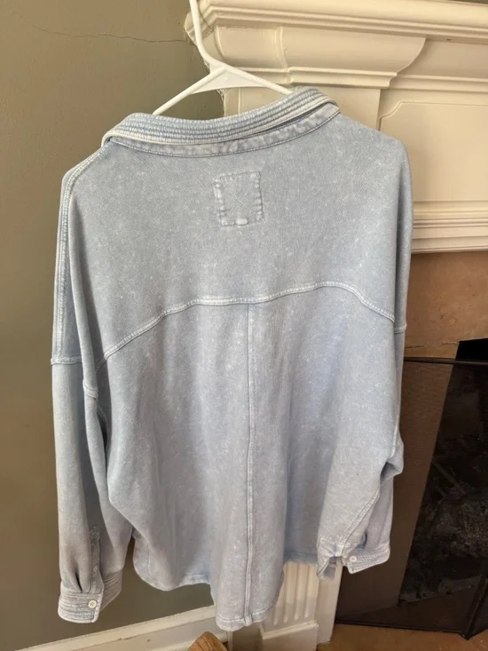 Aerie Polo Sweatshirt - Picture 2 of 4